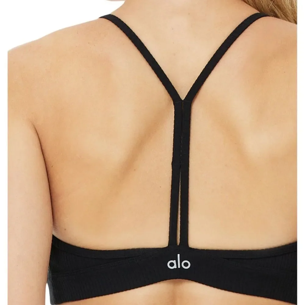 Alo Yoga Ribbed Blissful Bra‎ NWT